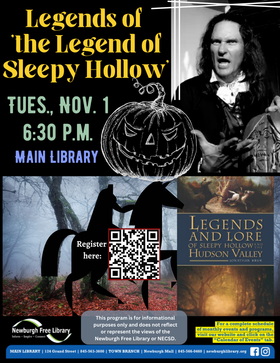 Join Us for Legends of "the Legend of Sleepy Hollow" News NECSD